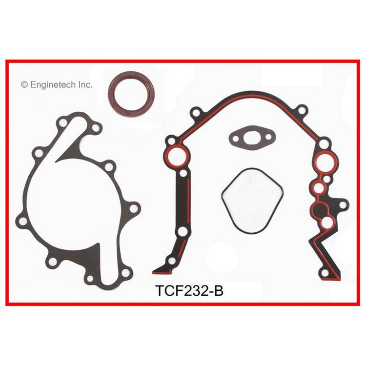Enginetech TCF232-B Engine Timing Cover Gasket Set for Ford and Mercury Vehicles