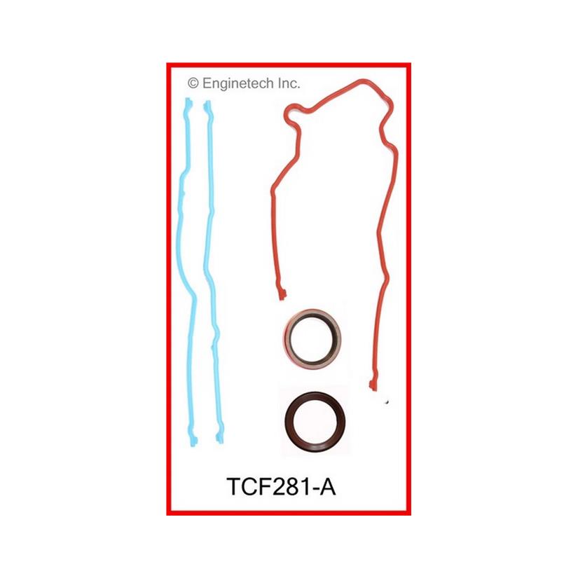Enginetech TCF281-A Engine Timing Cover Gasket Set for Ford Cars and Trucks