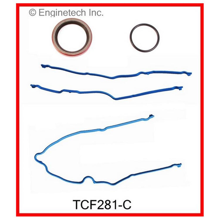 Enginetech TCF281-C Engine Timing Cover Gasket Set for Ford and Mercury Vehicles
