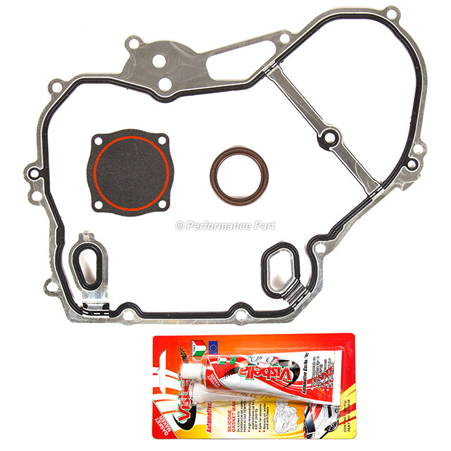 Timing Chain Kit Cover VVT Gear Oil Pump Selenoid Water Fit GM Ecotec 2.2L 2.4L