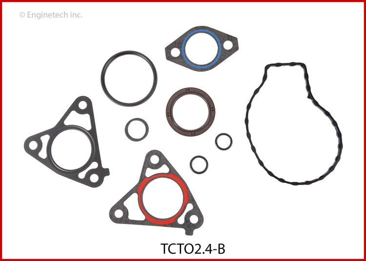 Enginetech TCTO2.4-B Engine Timing Cover Gasket Set for Toyota and Scion Vehicles