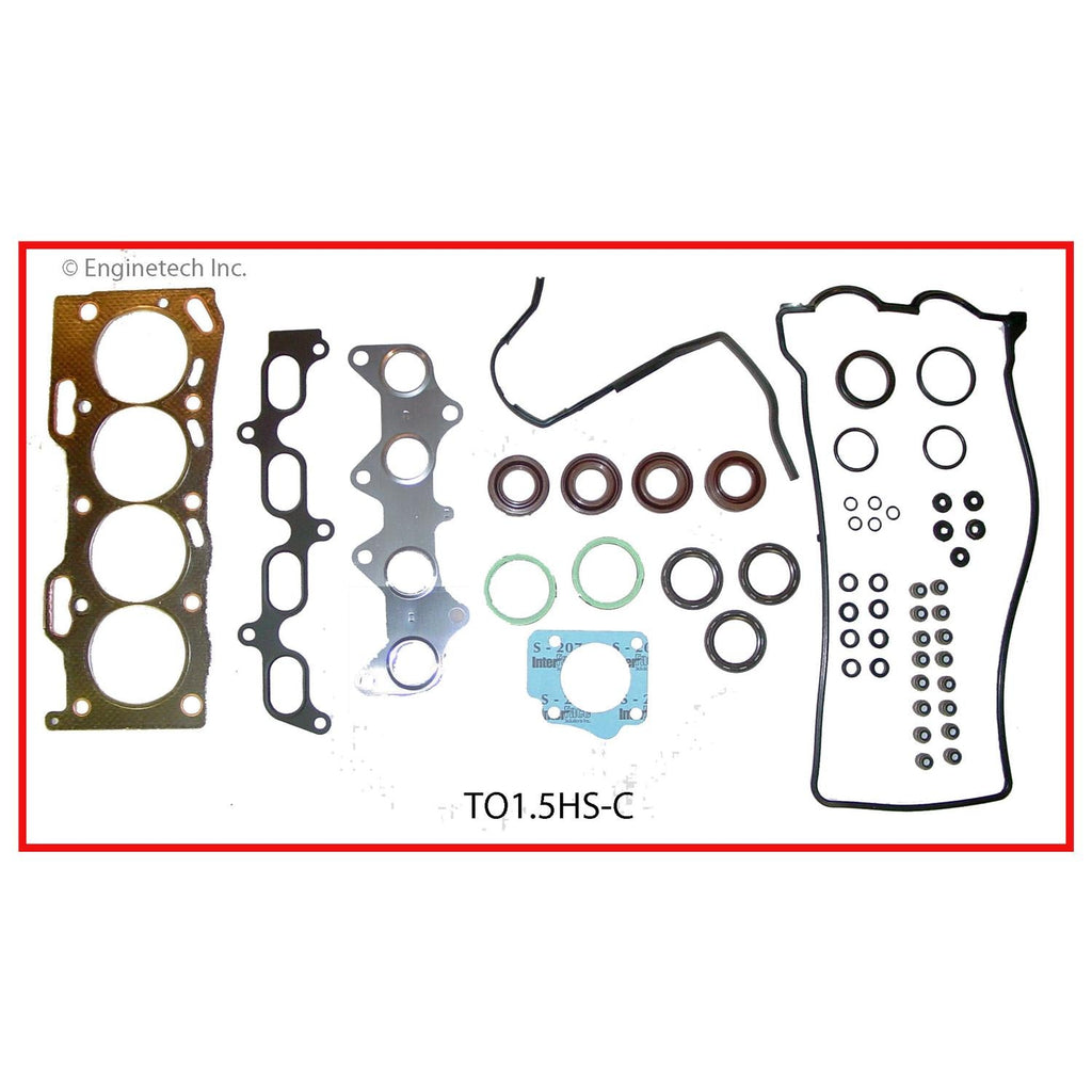 Enginetech Engine Full Gasket Set for Toyota Paseo and Tercel - Part Number TO1.5K-2