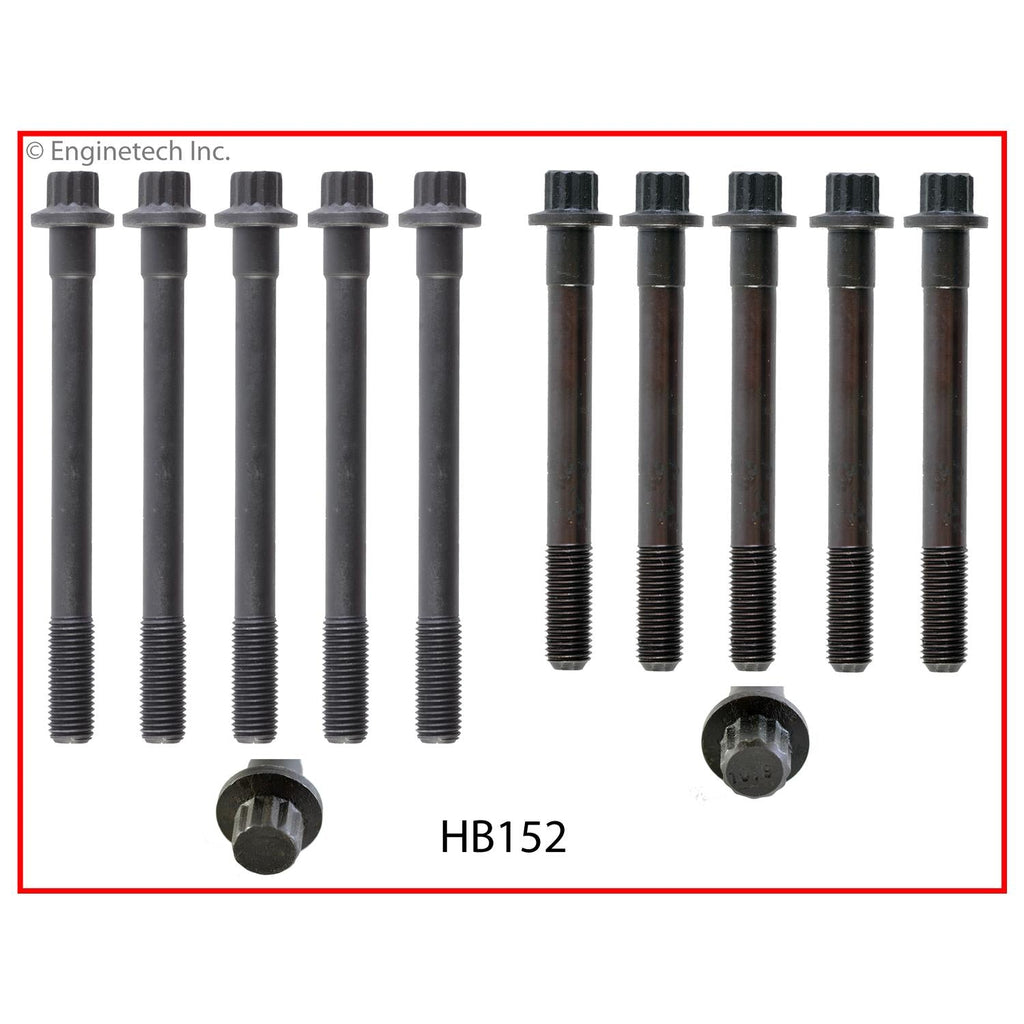 Enginetech Engine Cylinder Head Gasket Set for Toyota Cars and Trucks - Part No. TO1.6HS-BWB