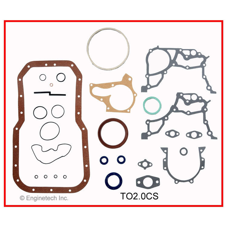Enginetech Engine Full Gasket Set for Toyota RAV4 (1996-2000) - Part Number TO2.0K-2