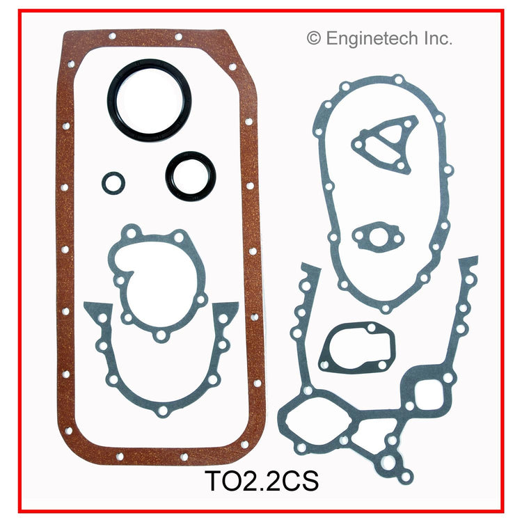 Enginetech Engine Full Gasket Set for Toyota Vans (Part Number TO2.2K-3)