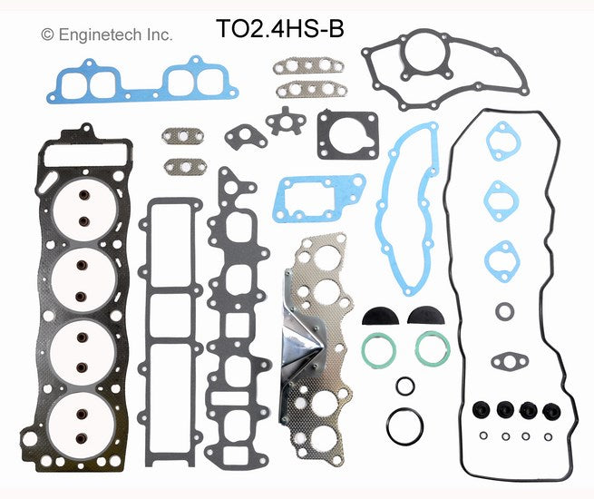Enginetech Toyota Engine Cylinder Head Gasket Set (Part No. TO2.4HS-B)