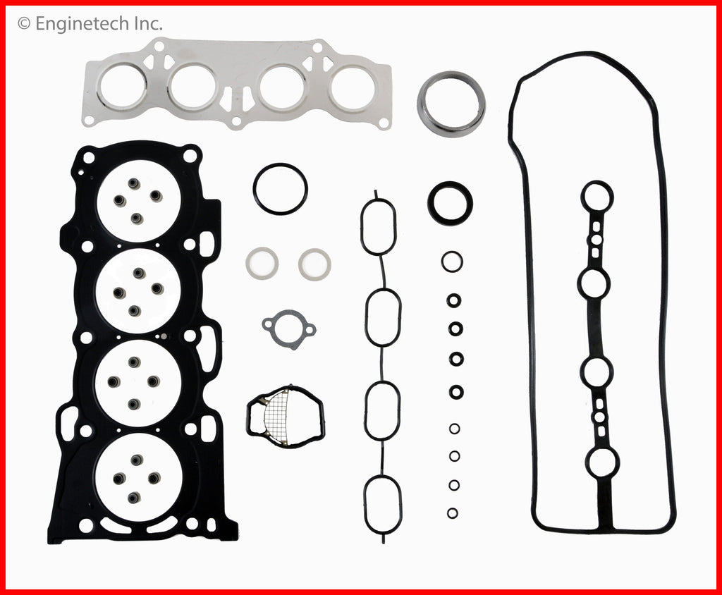 Enginetech TO2.4HS-GWB Engine Cylinder Head Gasket Set for Toyota Cars and Trucks with Head Bolts