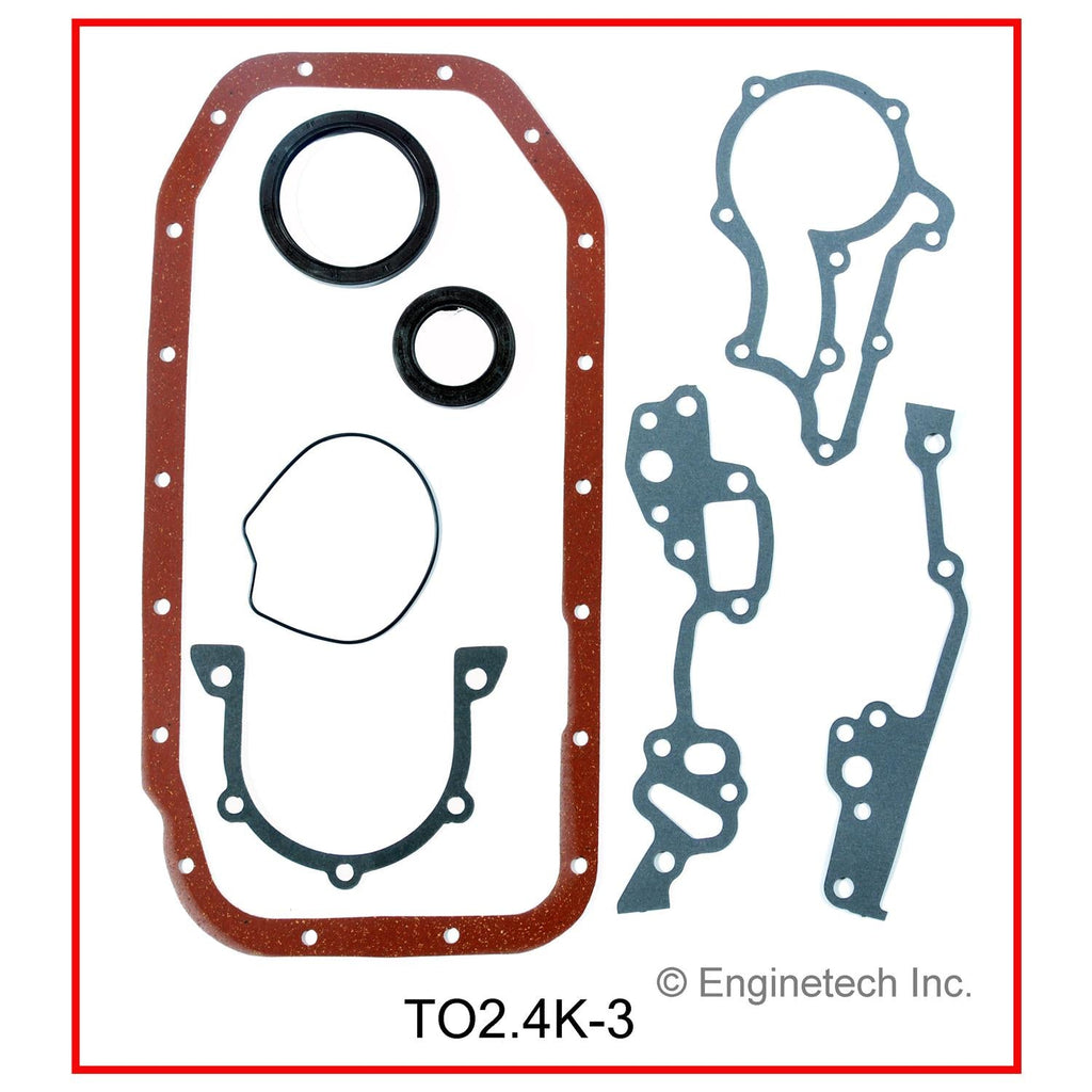 Enginetech Engine Full Gasket Set for Toyota Corona and Pickup (Part Number TO2.4K-3)