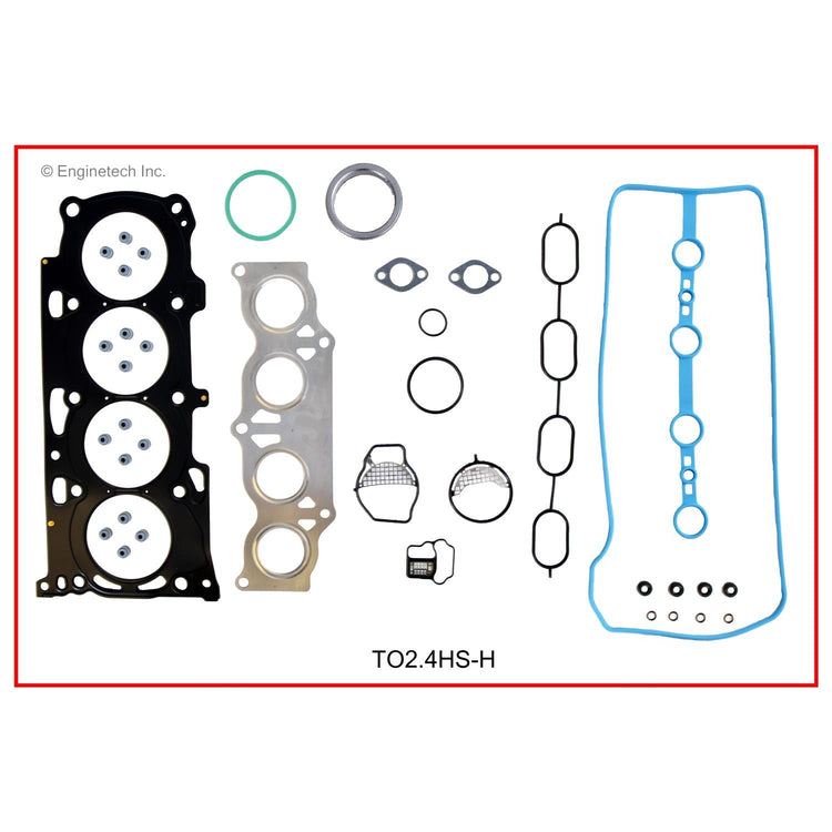 Enginetech Engine Full Gasket Set for Toyota and Scion Models - Part TO2.4K-5