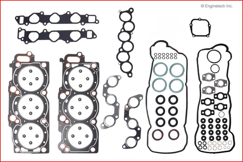 Enginetech Engine Cylinder Head Gasket Set for Toyota and Lexus - Part Number TO3.0HS-BWB