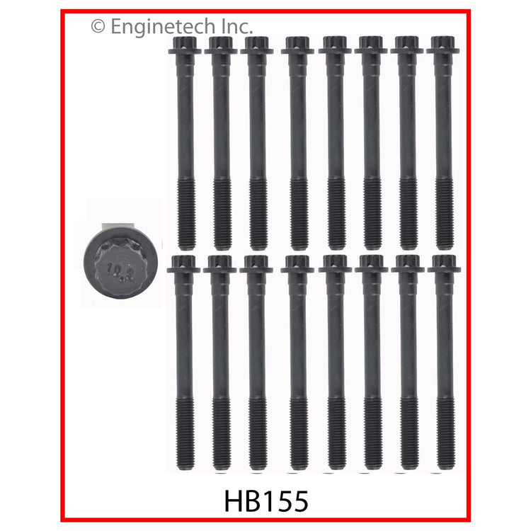 Enginetech Engine Cylinder Head Gasket Set for Toyota and Lexus - Part Number TO3.0HS-BWB