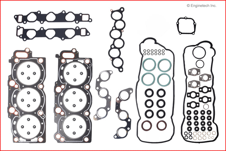 Enginetech TO3.0HS-B Engine Cylinder Head Gasket Set for Lexus ES300 and Toyota Avalon