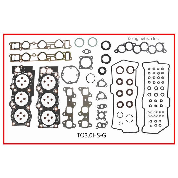 Enginetech Toyota Cylinder Head Gasket Set for Lexus ES300 and Toyota Camry (Part Number TO3.0HS-G)