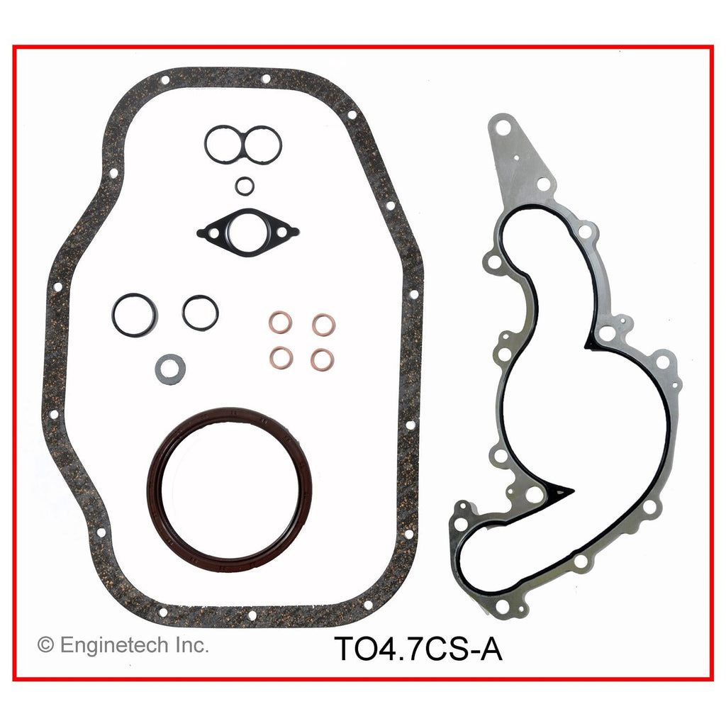Enginetech Engine Full Gasket Set for Toyota and Lexus 2004-2005 Models (Part Number: TO4.7K-2)