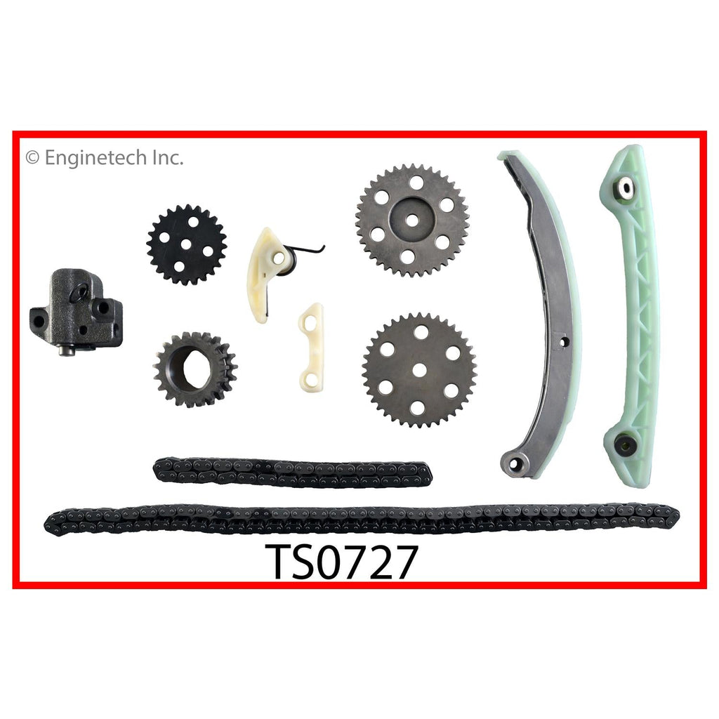 Enginetech TS0727 Engine Timing Set for Ford and Mazda Vehicles