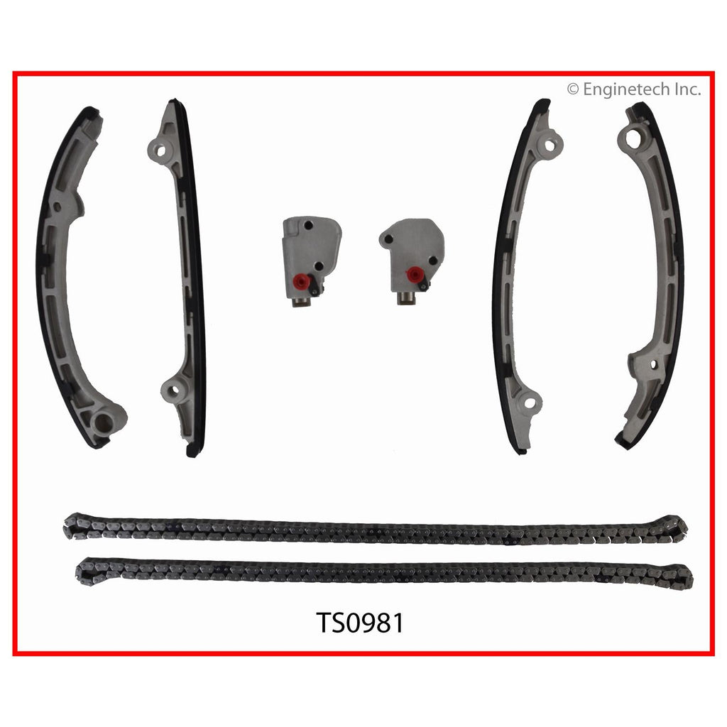 Enginetech TS0981 Engine Timing Set for Infiniti FX45, M45, Q45 (2004-2007)