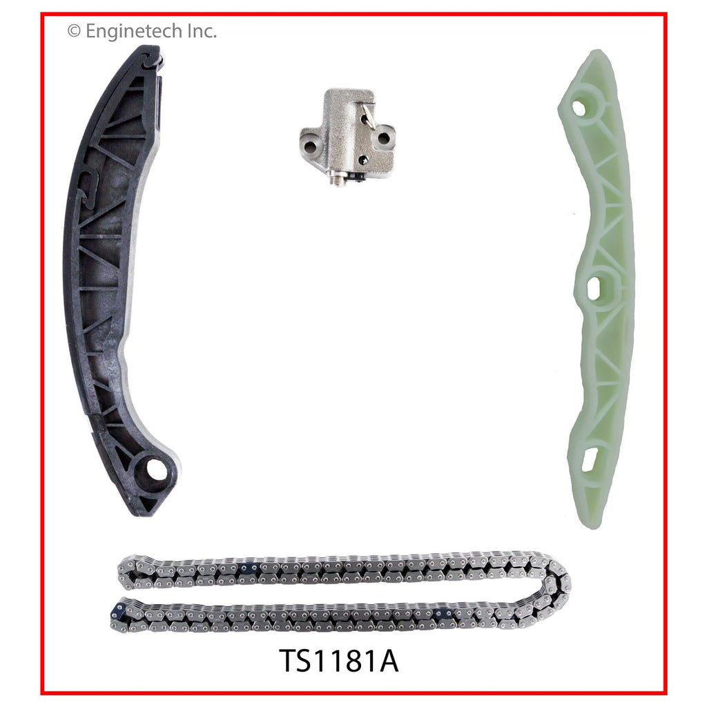 Enginetech TS1181A Engine Timing Set for 2012-2013 Chrysler, Dodge, Jeep Models