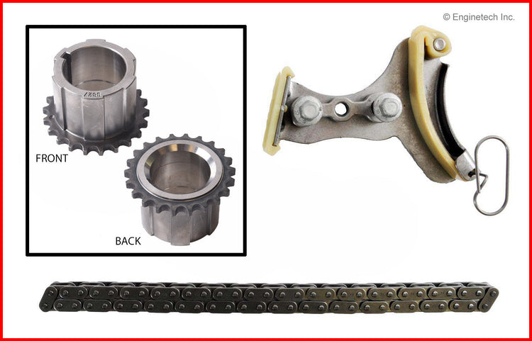 Enginetech TS1360 Engine Timing Set for 2012 Chevrolet Camaro and GMC Canyon