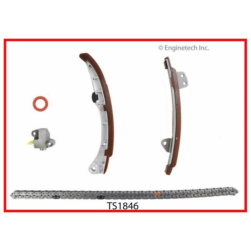 Enginetech TS1846 Engine Timing Set for Toyota Yaris and Scion Models