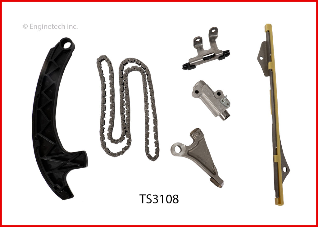 Enginetech TS3108 Engine Timing Set for Honda Civic and CR-V (2016-2021)