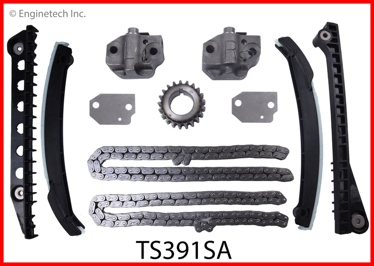 Enginetech TS391SA Engine Timing Set for 2002 Ford E-Series and F-Series Vehicles
