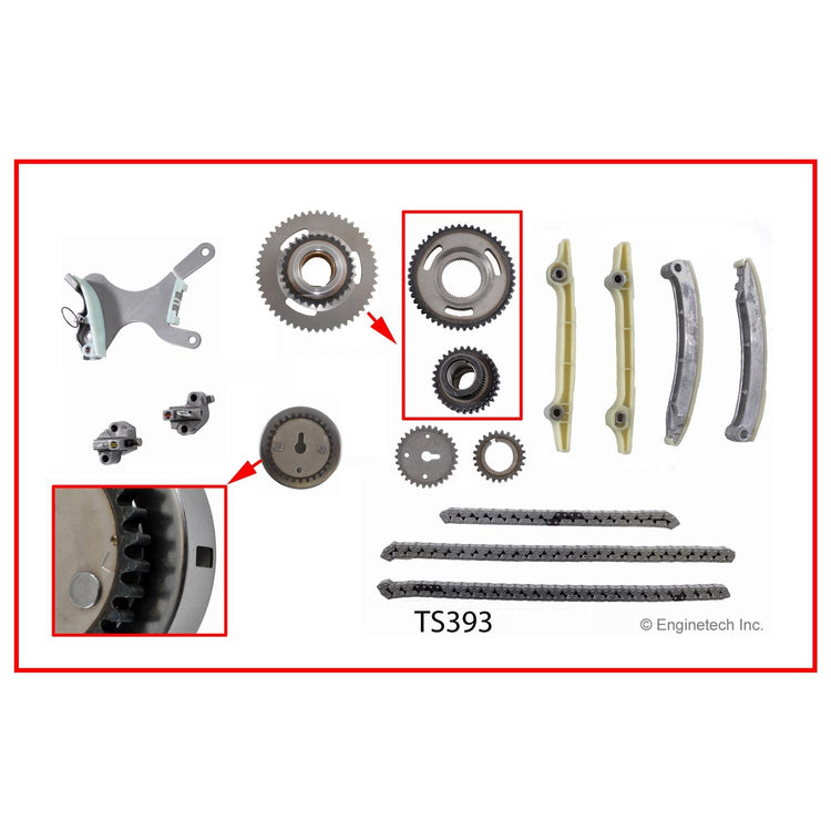 Enginetech TS393 Engine Timing Set for Jeep and Dodge Vehicles
