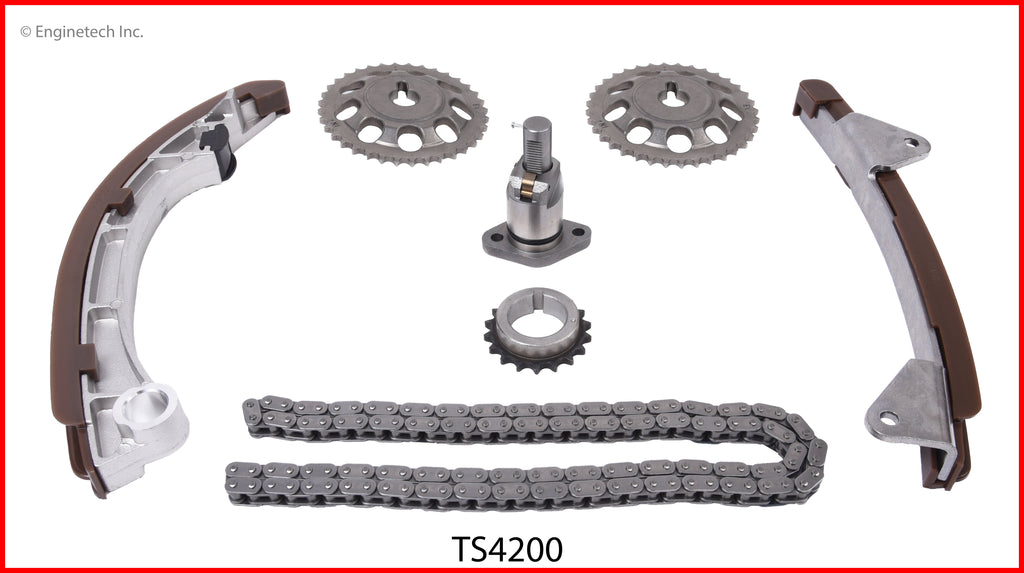 Enginetech TS4200 Engine Timing Set for 1998-1999 Chevrolet Prizm and Toyota Corolla