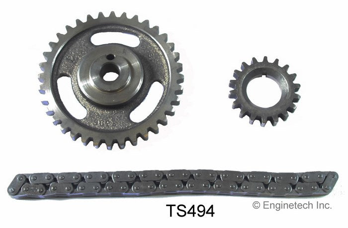 Enginetech TS494 Engine Timing Set with Silent Chain and High Alloy Steel Sprockets