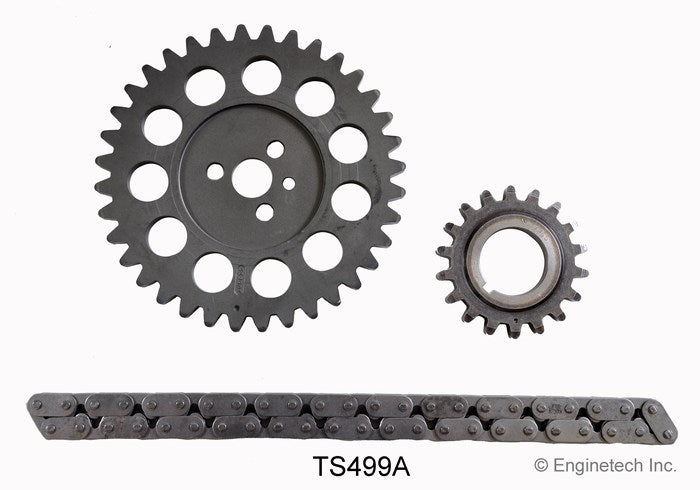 Enginetech TS499A Engine Timing Set with Silent Chain and High Alloy Steel Sprockets