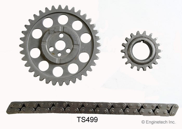 Enginetech TS499 Engine Timing Set with Silent Chain and High Alloy Steel Sprockets