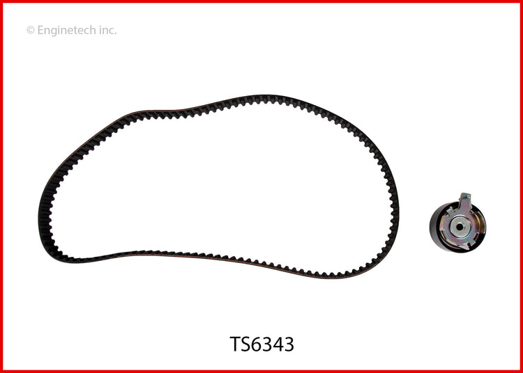 Enginetech TS6343 Engine Timing Belt Kit for Ford Fiesta, Escape, Fusion, Transit Connect (2012-2015)