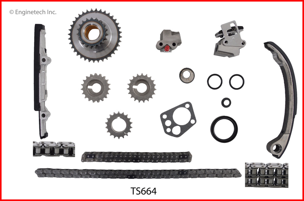 Enginetech TS664 Engine Timing Set for Nissan Altima (1993-1997)