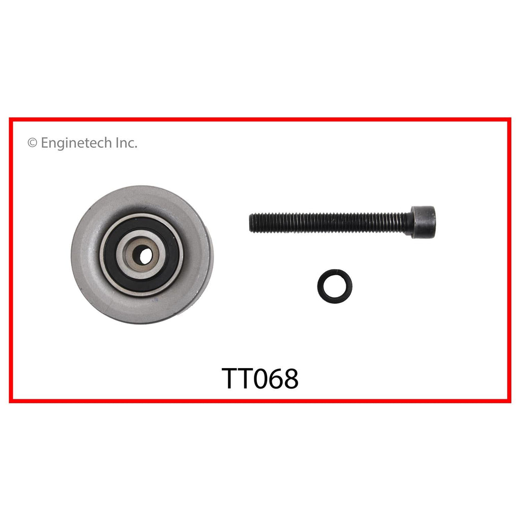 Enginetech TT068 Engine Timing Belt Idler for Chevrolet Cruze and Sonic (2012-2016)