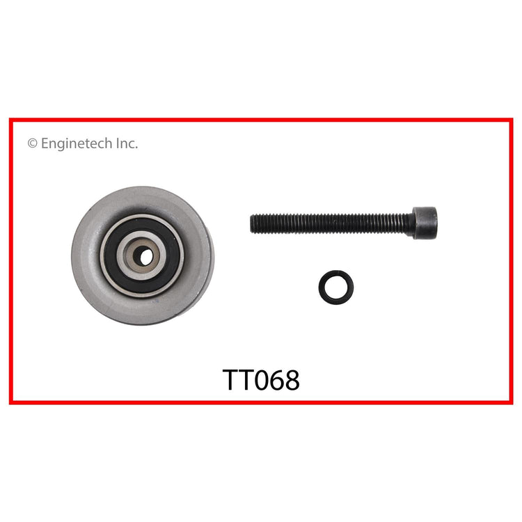 Enginetech TT068 Engine Timing Belt Idler for Chevrolet Cruze and Sonic (2012-2016)