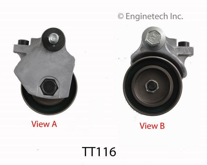 Enginetech BBPTTT116 Engine Timing Belt Tensioner for Chrysler 300M and Concorde
