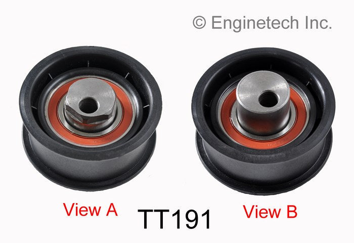 Enginetech Engine Timing Belt Tensioner TT191 for 1986-1988 Dodge and Chrysler Vehicles