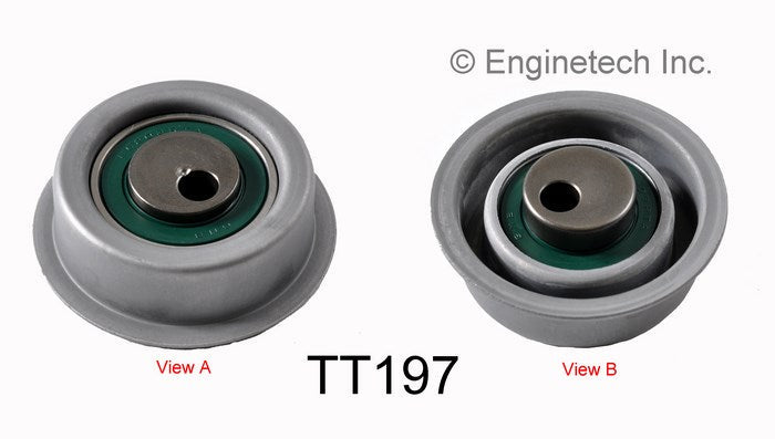 Enginetech Engine Balance Shaft Belt Tensioner TT197 for Hyundai and Chrysler Vehicles