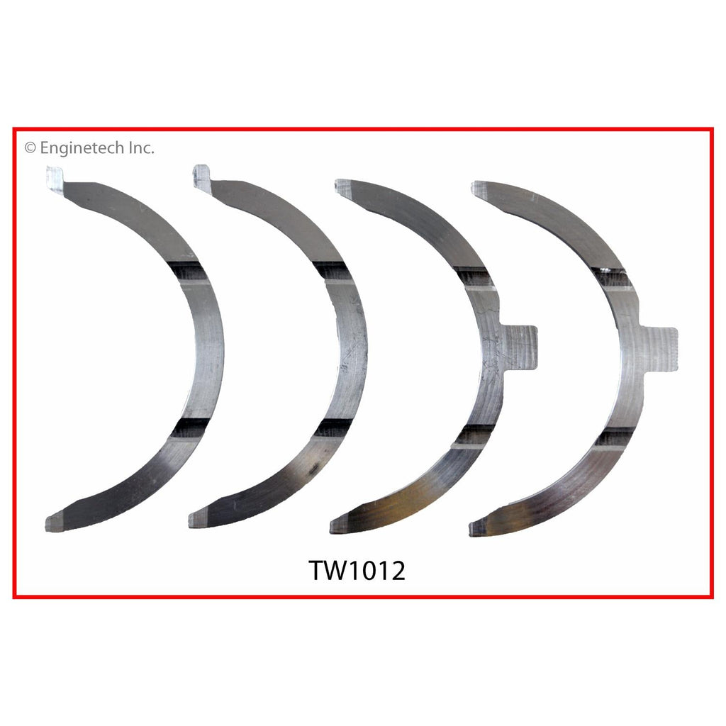 Enginetech TW1012STD Engine Crankshaft Thrust Washer for Nissan 2012-2014 Models