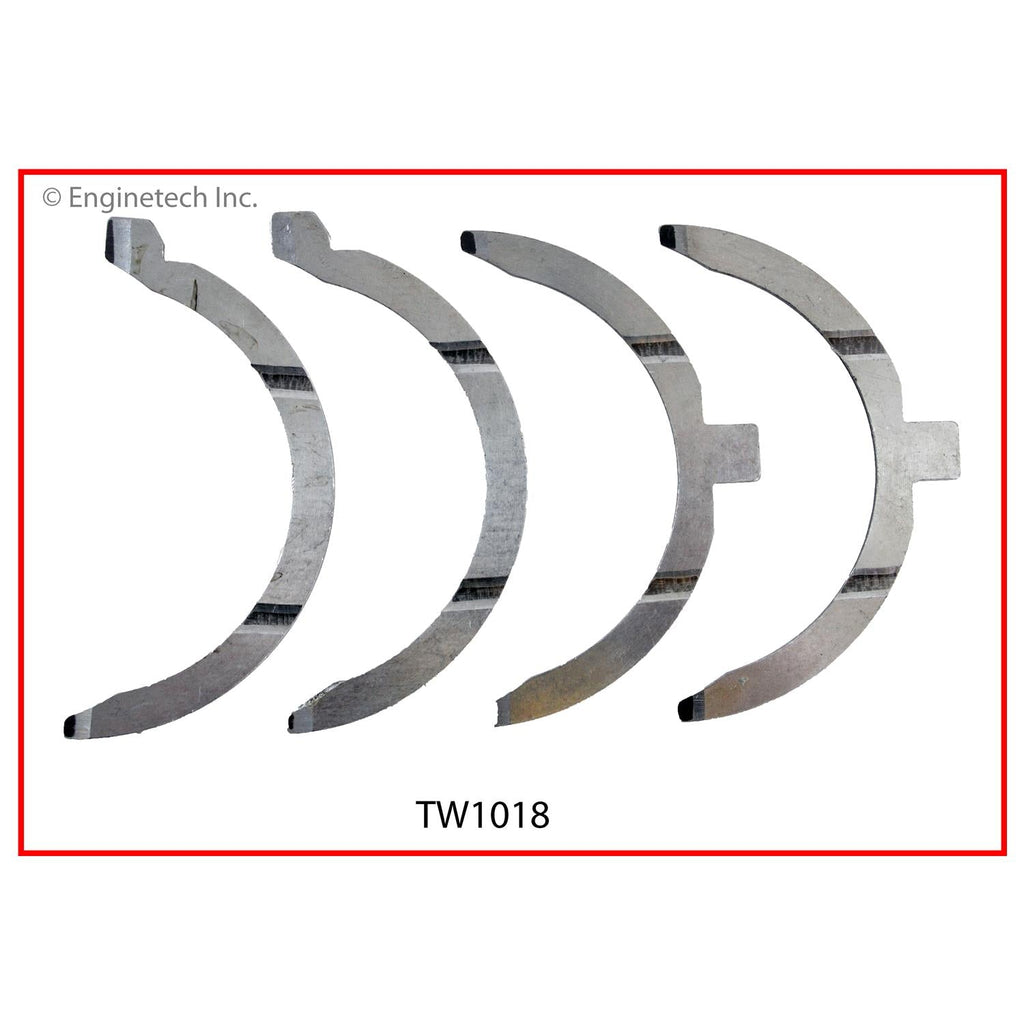 Enginetech TW1018STD Engine Crankshaft Thrust Washer for Nissan Vehicles