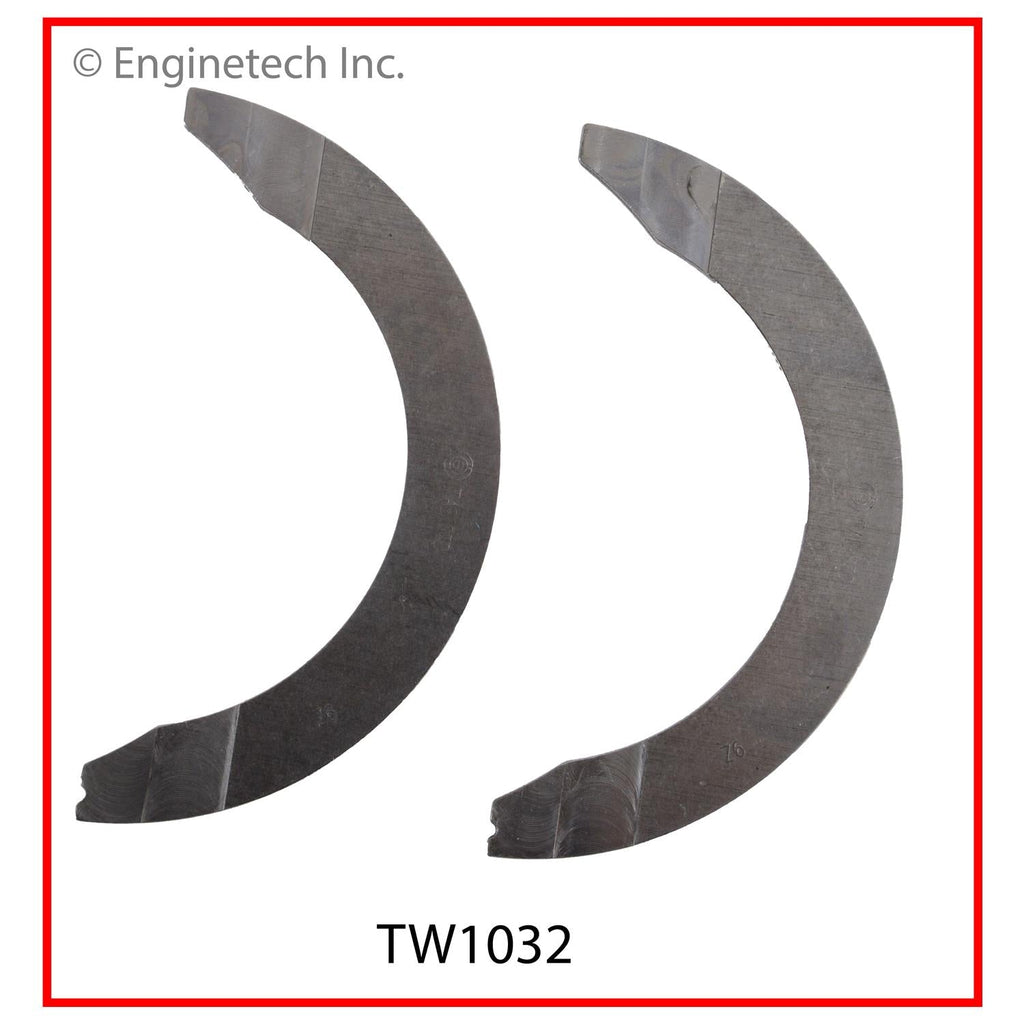 Enginetech TW1032STD Engine Crankshaft Thrust Washer for Lexus and Toyota Vehicles