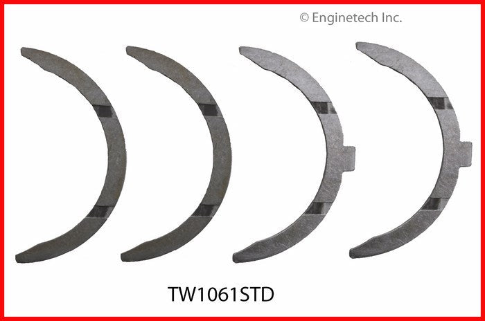 Enginetech TW1061STD Engine Crankshaft Thrust Washer for Mazda and Ford Models