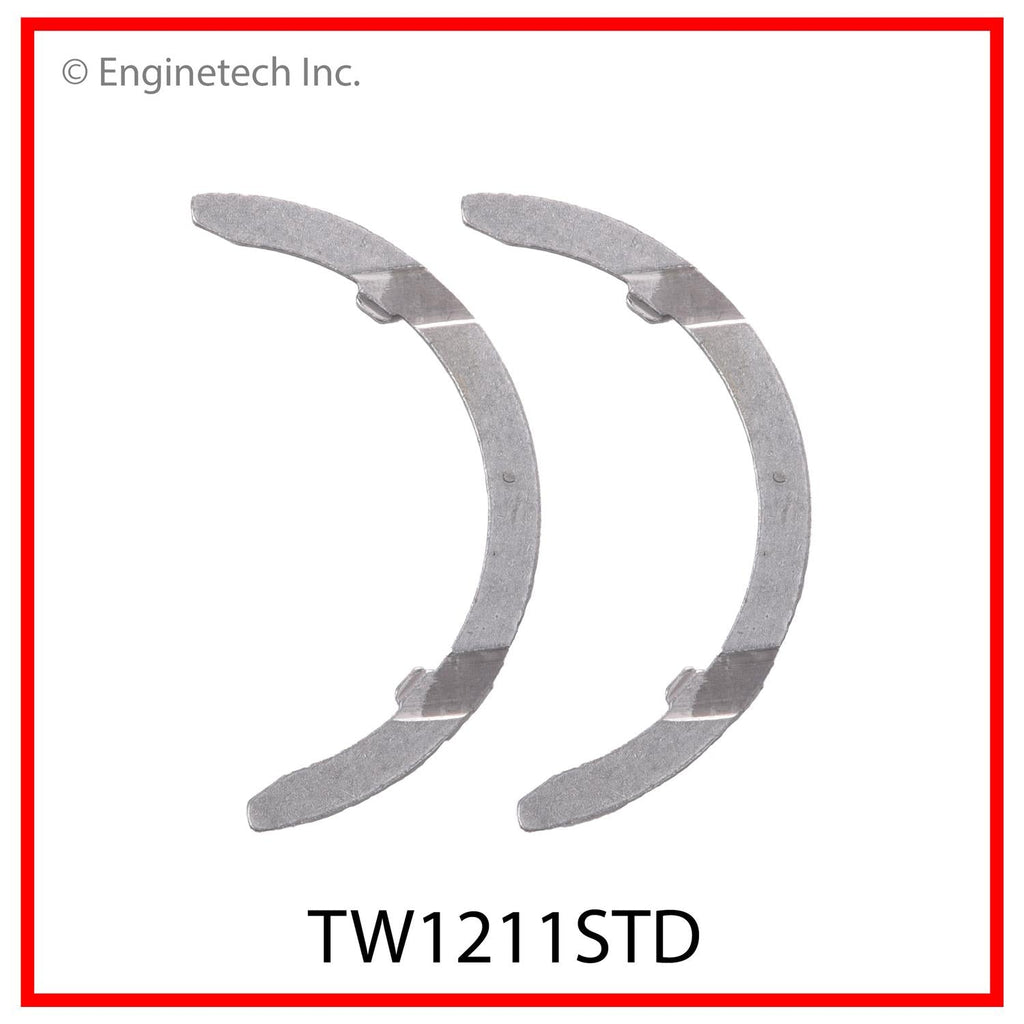 Enginetech TW1211STD Engine Crankshaft Thrust Washer for 2012-2013 Volkswagen and Audi Models