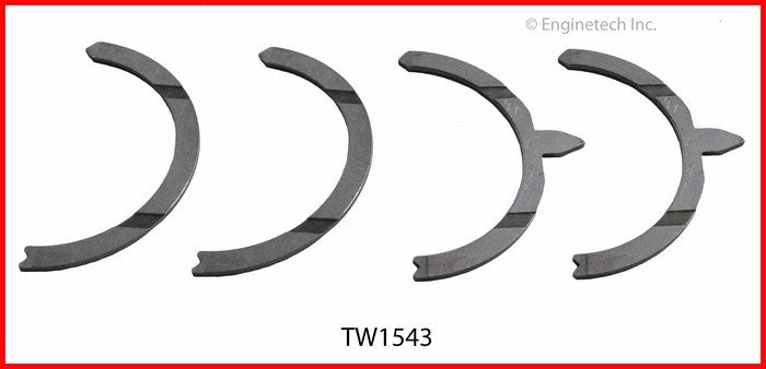 Enginetech TW1543STD Engine Crankshaft Thrust Washer for Lexus and Toyota 2004-2005 Models