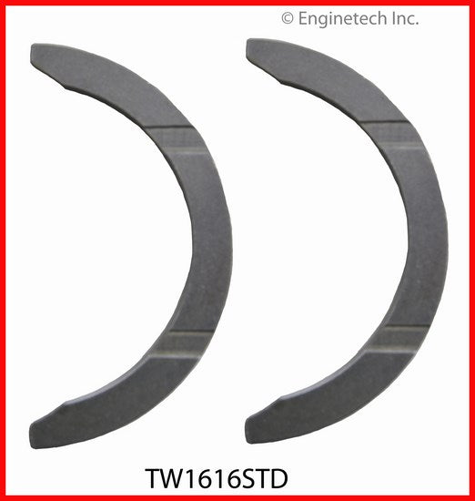 Enginetech TW1616STD Engine Crankshaft Thrust Washer for Isuzu Amigo and Impulse