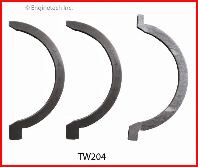 Enginetech TW204STD Engine Crankshaft Thrust Washer for 2012 Chevrolet Express & GMC Sierra HD