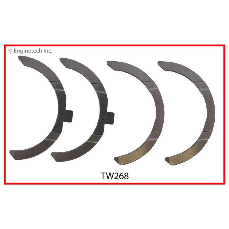 Enginetech TW268STD Engine Crankshaft Thrust Washer for Kia Sportage (1995-2002)