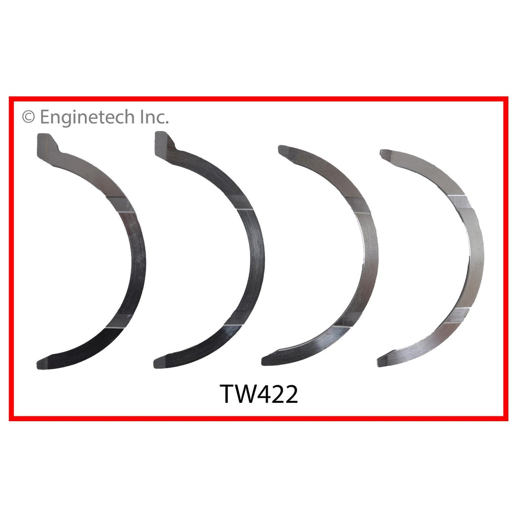 Enginetech TW422STD Engine Crankshaft Thrust Washer for Dodge, Plymouth, Chrysler Vehicles