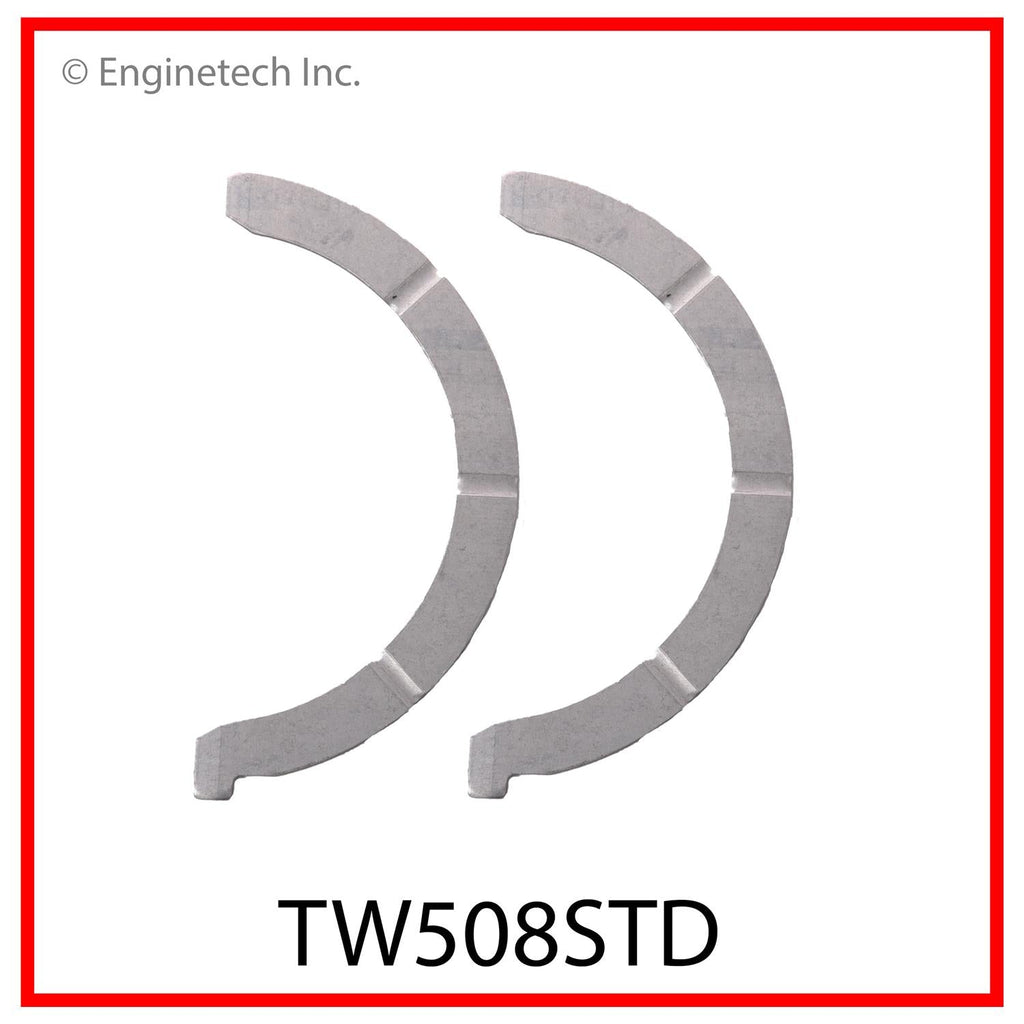 Enginetech TW508STD Engine Crankshaft Thrust Washer for Chrysler, Dodge, and Volkswagen Vehicles