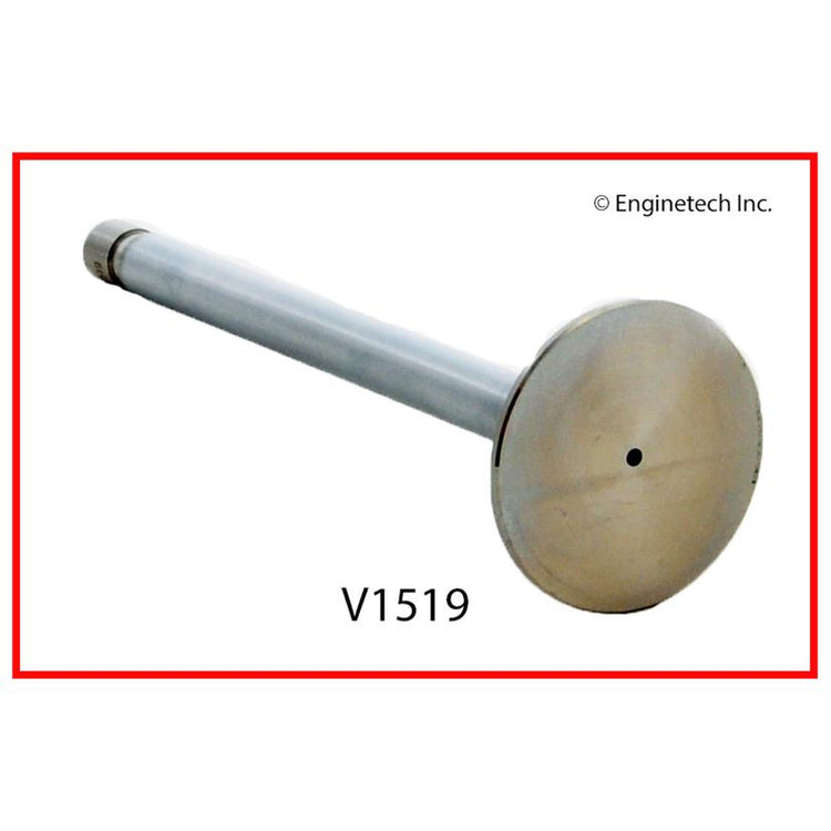 Enginetech V1519 Engine Exhaust Valve – Chrome Stem, 1.559 in Diameter, Standard Grade
