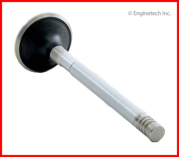 Enginetech V1589 Chrome Stem Engine Exhaust Valve for Domestic and Import Engines